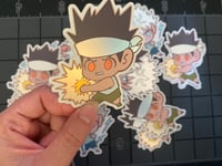 Image 3 of [ HxH ] Holographic Gon/Killua Sticker