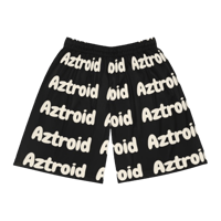 Black Aztroid Basketball Shorts