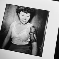 Image 1 of Woman tattooed by Horigorō III, c. 1955, Tokyo - Gelatin silver print.