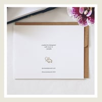 Image 2 of Gold Lux : Happy Birthday Oranges Greeting Card