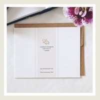 Image 2 of Gold Lux : Lilac With Sympathy Greeting Card