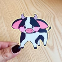 Image 1 of Cute Cow Sticker