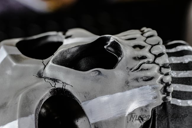 Replica Ghost mask from Call Of Duty