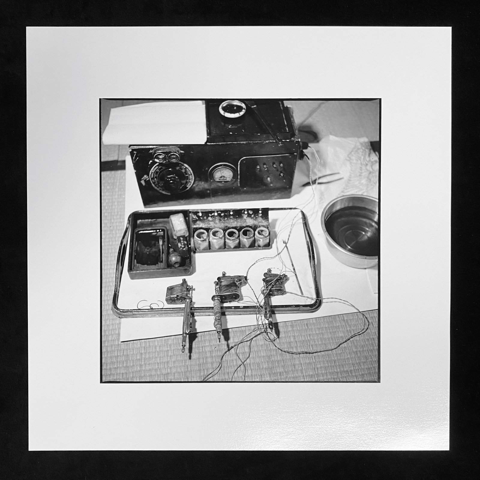 Tattoo machines of Horigorō II, c. 1955 - Gelatin silver print