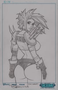 Image of Kim the Delusional Heroes Con Original Cover Art