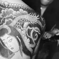 Image 3 of Tattoo by Horiuno III, c. 1955, Tokyo - Gelatin silver print.