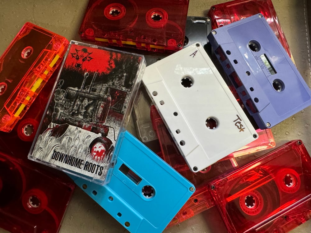 Image of Downhome roots ep cassette choose your marbling