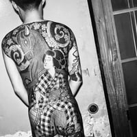 Image 3 of Backpiece tattooed by Horiuno II, c. 1955, Tokyo - Gelatin silver print.