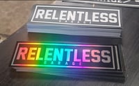 Image 2 of Relentless Garage Box Sticker - NEW!