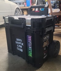 Image 3 of Relentless Garage Box Sticker - NEW!