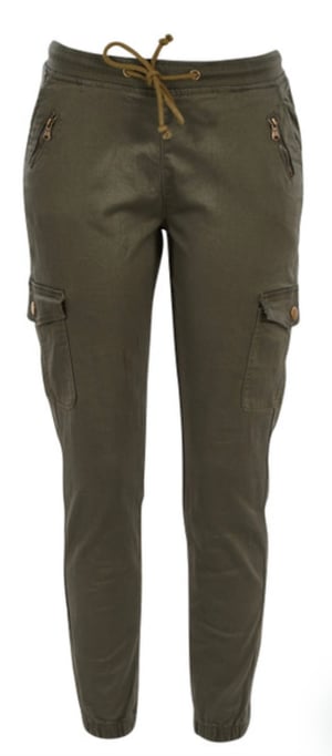 Image of Wakee Khaki  Cargo Jogger Pants