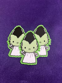 Image 2 of Bride Kitty Sticker