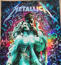 Image 2 of Metallica Inamorata FOIL AP Poster (Only 17 Total) - Signed and Numbered By Artist 