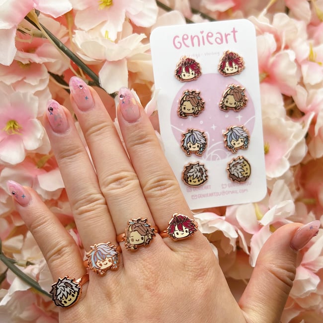 Enamel Ring + Earrings [ ARMIS ]