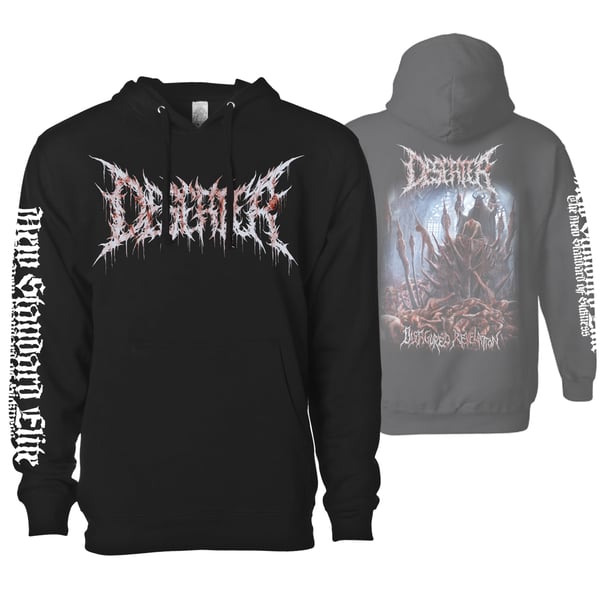 Image of DESERTER "DISFIGURED REVELATION"  HOODIE