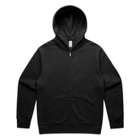 Image 2 of PRE-ORDER - ALL ARBITES ARE BASTARDS ZIP HOODIE, BLACK WITH WHITE PRINT