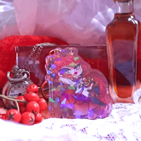 Image 2 of Riddle Rosehearts Acrylic Charm