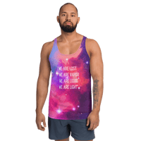 Image 8 of We Are Light Unisex Tank Top
