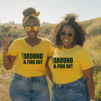 Image 3 of F Around Tee