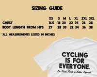Image 5 of Cycling is For Everyone T-Shirt