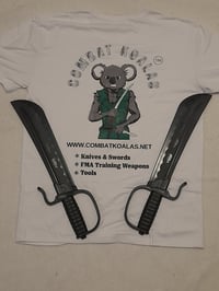 Image 6 of Polypropylene Butterfly Swords Training Wing Chun Kung Fu Martial Arts Sparring Fencing 