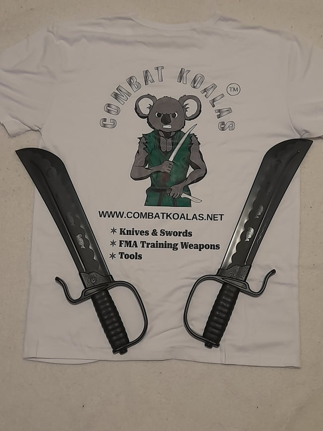 Polypropylene Butterfly Swords Training Wing Chun Kung Fu Martial Arts Sparring Fencing