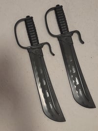 Image 1 of Polypropylene Butterfly Swords Training Wing Chun Kung Fu Martial Arts Sparring Fencing 