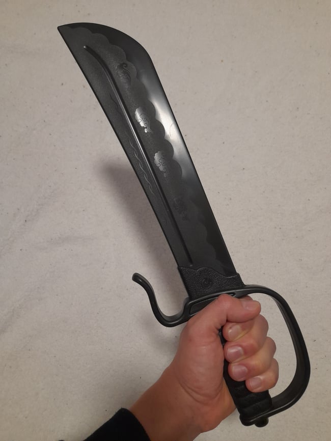 Polypropylene Butterfly Swords Training Wing Chun Kung Fu Martial Arts Sparring Fencing