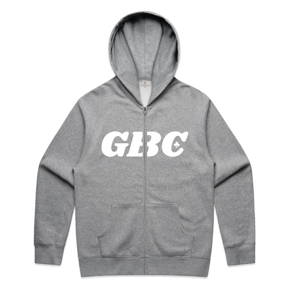GBC GREY ZIP UP HOODIE