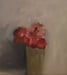 Image of Bouquet de fleurs dans un vase vert