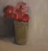 Image of Bouquet de fleurs dans un vase vert