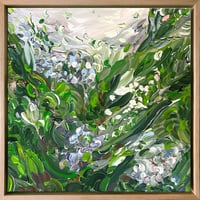 Image 4 of Liliy of the Valley - 30x30, FRAMED