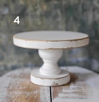 Cake stand  4  white