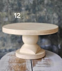 Cake stand 12 creme big 