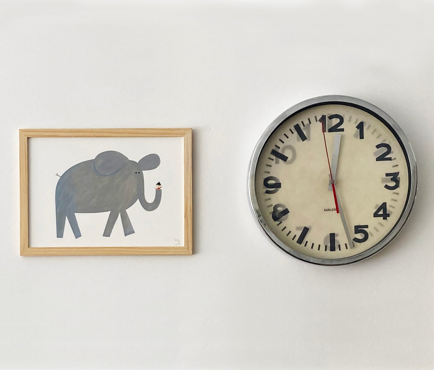 Image of Elephant Time Print