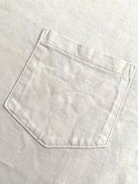 Image 6 of THE REAL MCCOY'S POCKET TEE ICE-WHITE