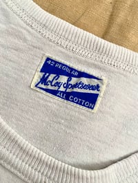 Image 5 of THE REAL MCCOY'S POCKET TEE ICE-WHITE