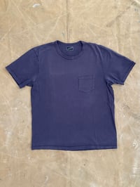 Image 2 of THE REAL MCCOY'S POCKET TEE FADED NAVY