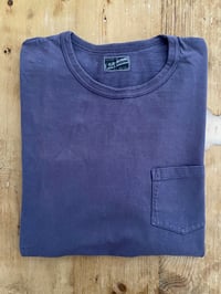 Image 1 of THE REAL MCCOY'S POCKET TEE FADED NAVY