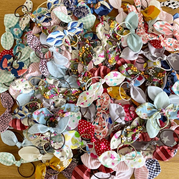 Image of Fiver Friday Fabric Hairbows