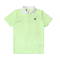 Image 1 of MALBON X ADIDAS YOUTH STRIPED POLO SHIRT (BOYS) [2024]