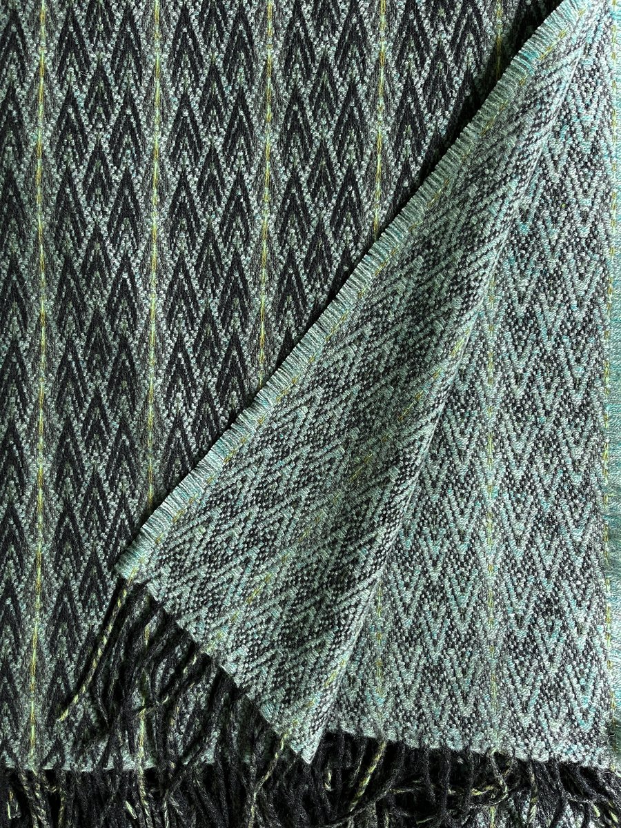 Image of Seaspray 'Borgund' design Blanket