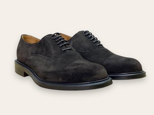 Image of Kelvin dark brown suede by Brugnoli