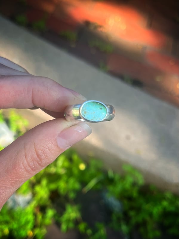 Image of Royston Turquoise Ring, Size 6