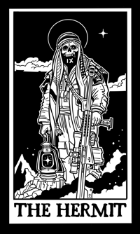 Image 2 of The Hermit Tarot Prints/Banner**