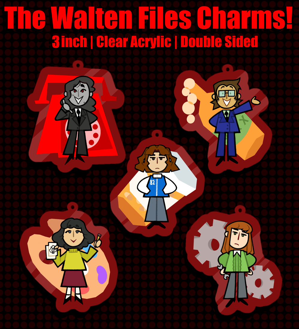Image of The Walten Files Charms!