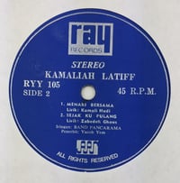 Image 4 of Kamaliah Latiff - Muzik Dan Manusia 7"