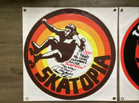 Image 1 of SKATOPIA skate park vinyl BANNER