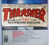 Image 2 of THRASHER BANNER W DP TRICKS RIP FAUSTO 