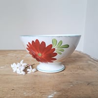 Image 4 of Lovely Hand-Painted Cafe Au Lait Bowl